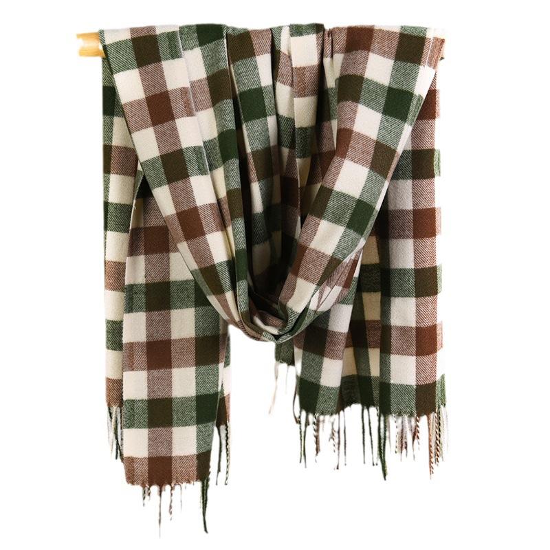 Check Logo Scarf  | Womens Scarves Scarves brown