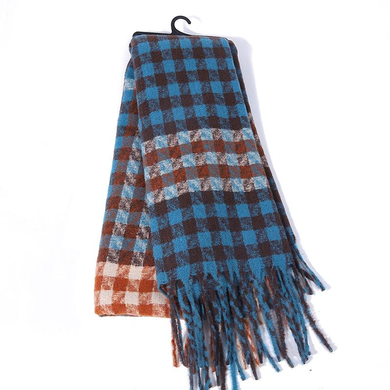 Check Logo Scarf  | Womens Scarves Scarves Orange