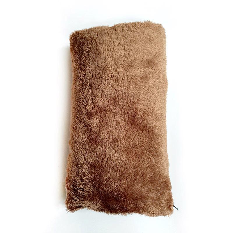 Furry Scarf  | Womens Scarves Scarves Black