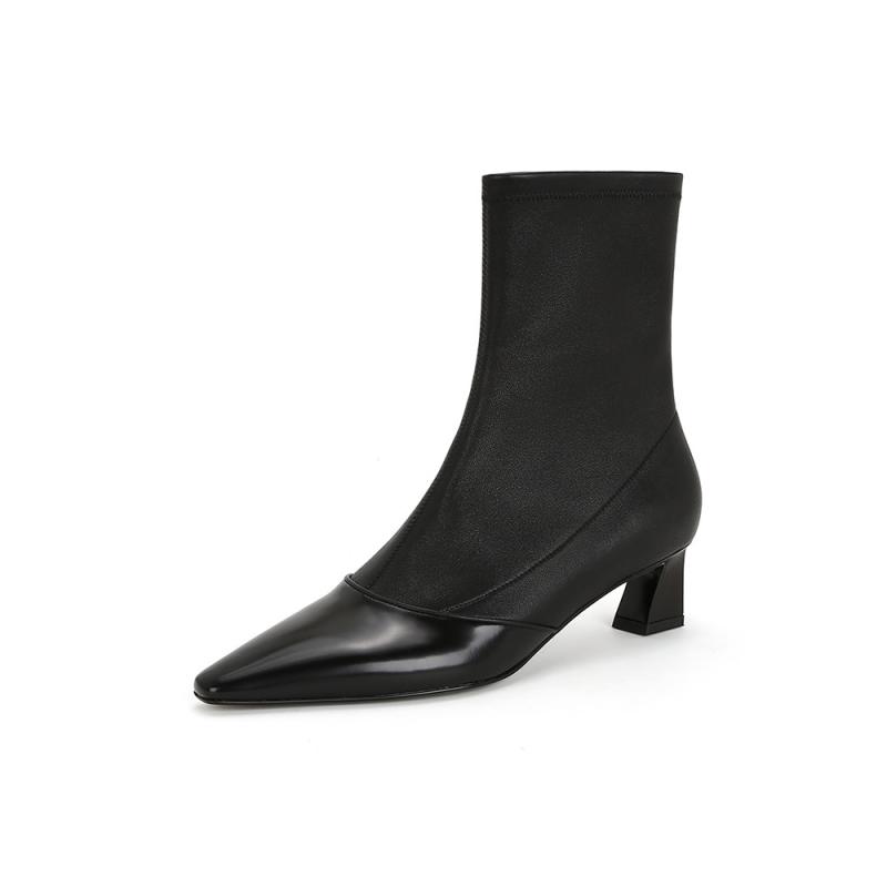 Heeled Ankle Boots  | Womens Shoes Shoes Black