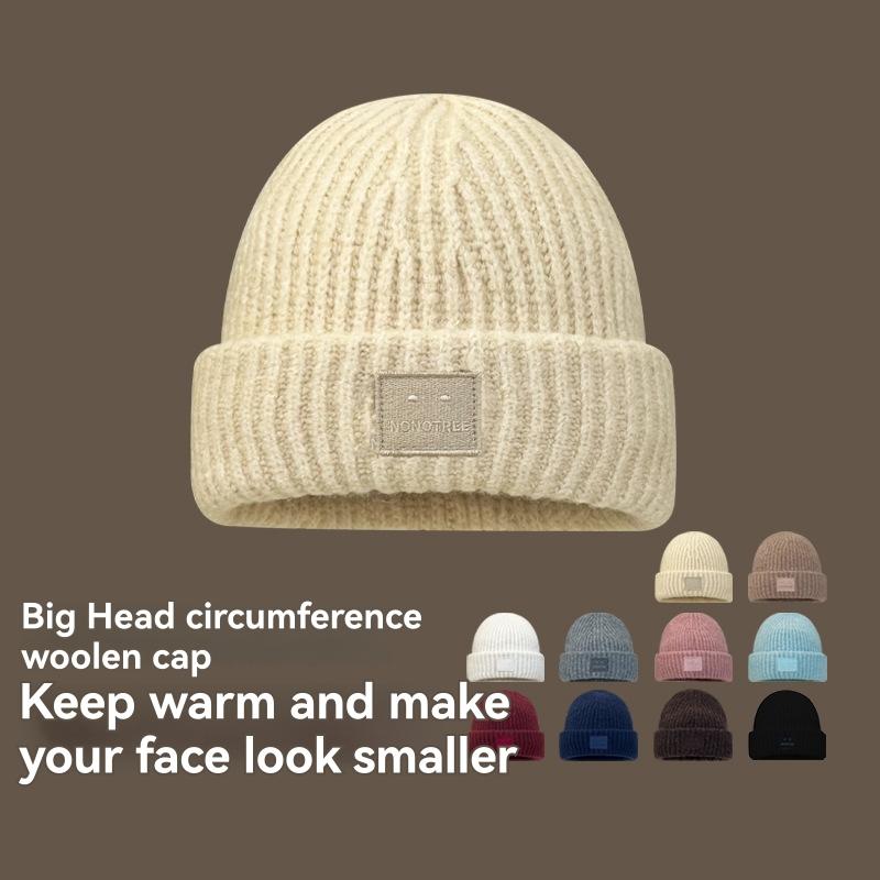 Large Face Logo Beanie  | Womens Hats Hats Hats