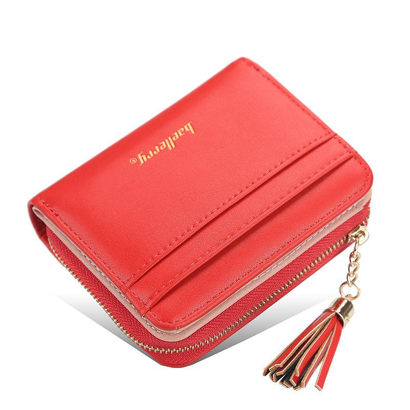 Leather Card Holder  | Womens Small Leather Goods Shoes & Accessories Bright orange