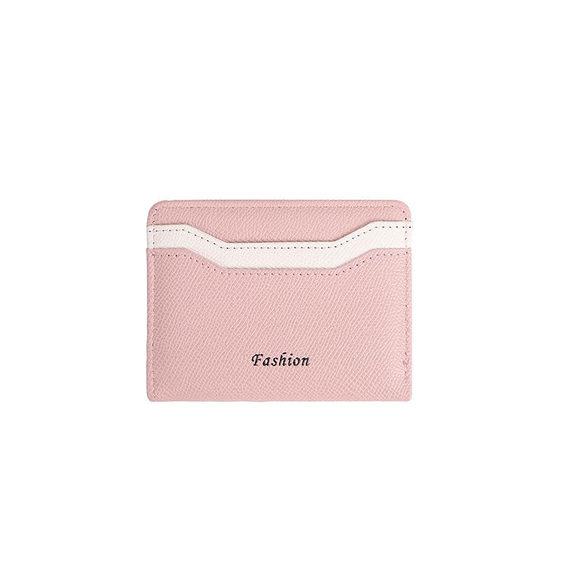 Leather Card Holder  | Womens Small Leather Goods Shoes & Accessories Salmon pink