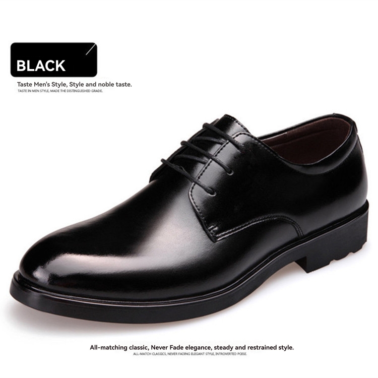 Leather Derby Shoes  | Mens Shoes Mens Black