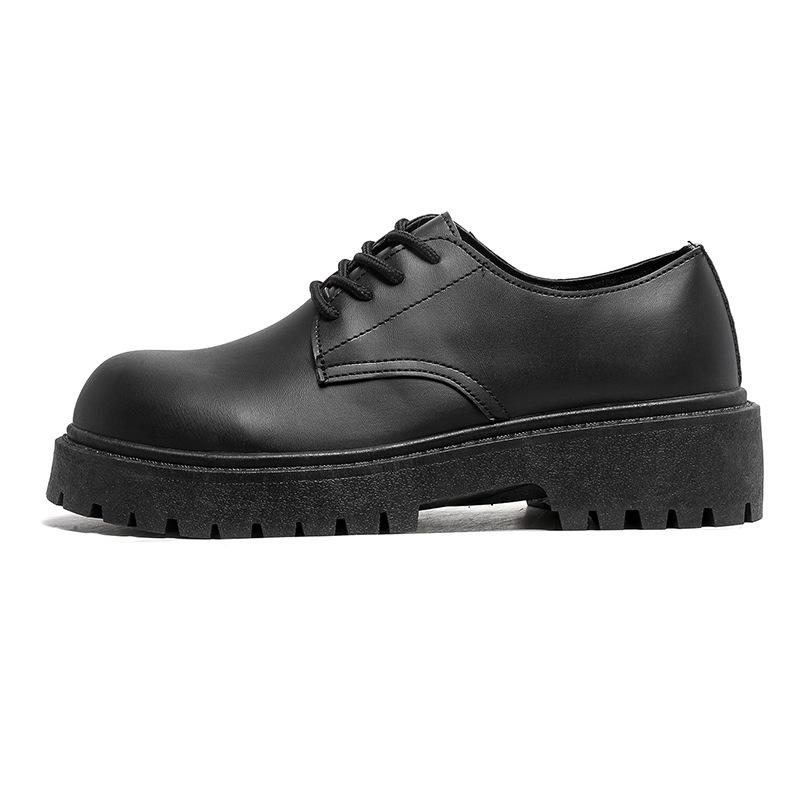 Leather Lace-Up Shoes  | Mens Shoes Mens Black