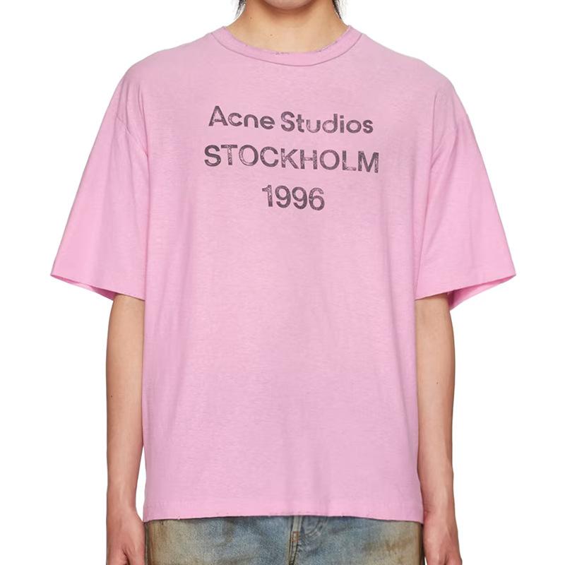 Logo T-Shirt – Relaxed Fit  | Womens T-Shirts Clothing Cotton candy pink