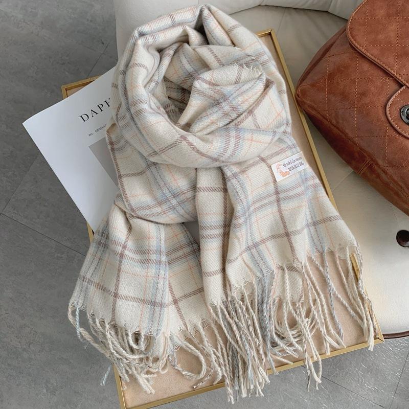 Oversized Plaid Scarf Blanket  | Womens Scarves Scarves Scarves