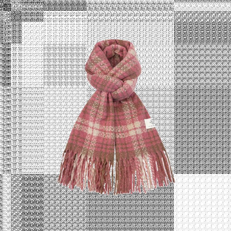 Plaid Fringe Scarf  | Womens Scarves Scarves Scarves