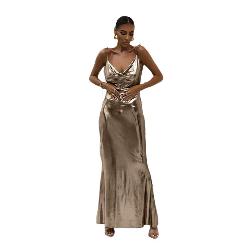 Satin Dress  | Womens Dresses Clothing Dresses