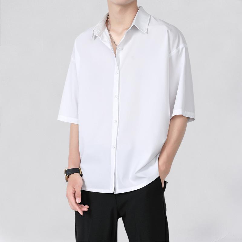 Stripe Button-Up Shirt  | Mens Shirts Clothing Mens