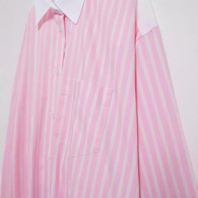 Stripe Button-Up Shirt  | Mens Shirts Clothing Mens