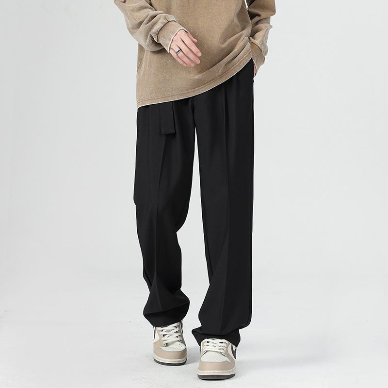 Wool Blend Trousers  | Mens Trousers Clothing Black