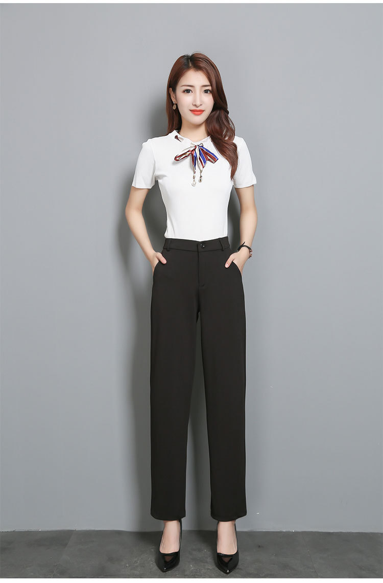 Wool Blend Trousers  | Womens Trousers Clothing Black