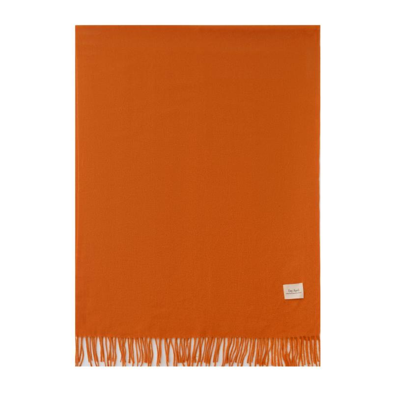 Fringe Wool Scarf – Oversized  | Womens Scarves Scarves Oatmeal melange